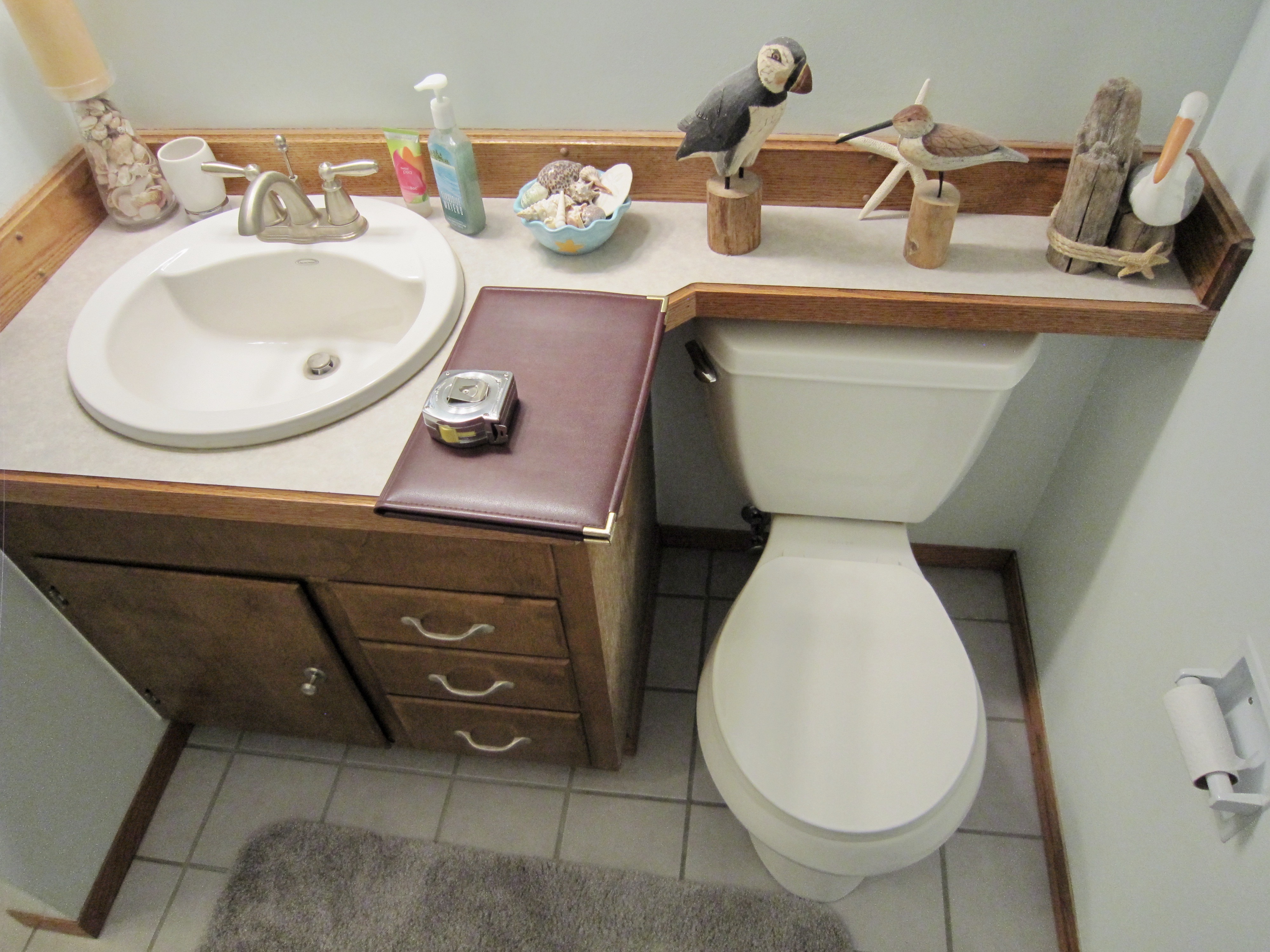 Indian Trail Bathroom BumpOut Remodel Project