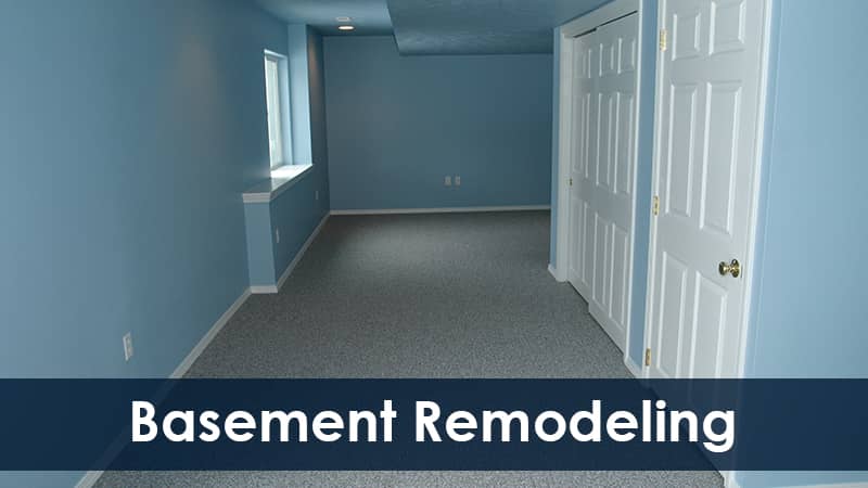Basement remodeling